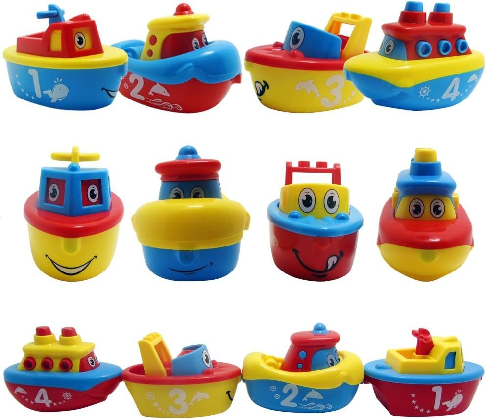 Magnetic Boat Bath Toy Set - Image 2